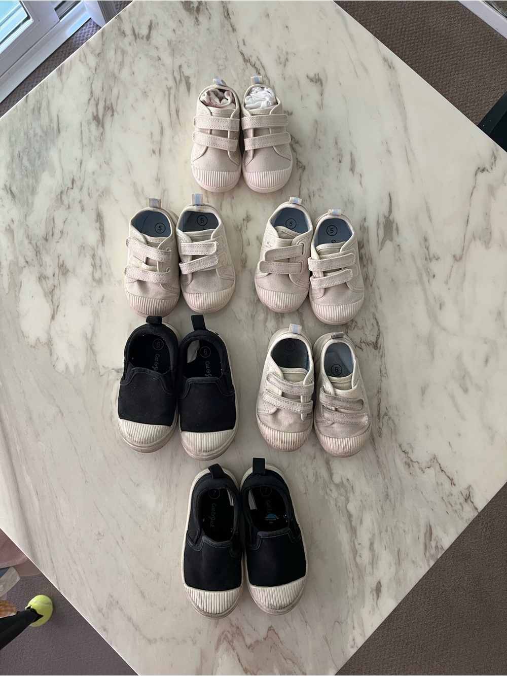 Cat & Jack Kids Velcro Canvas Sneakers